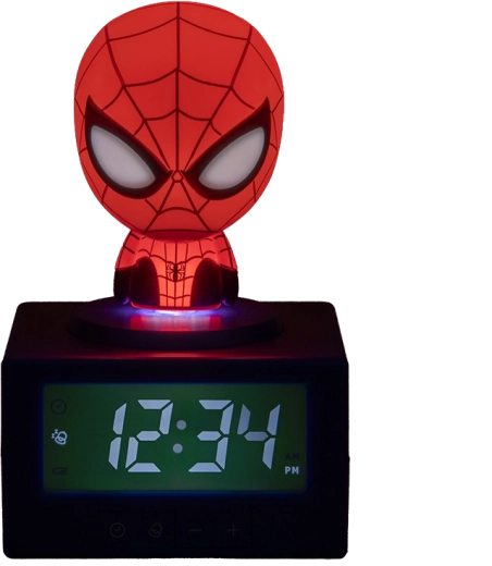 Veilleuse en forme de tête de Spider-Man