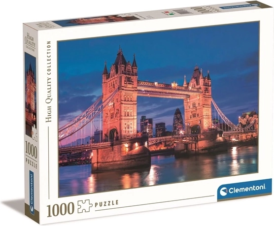 Puzzle Clementoni 1000 pièces Tower Bridge de nuit