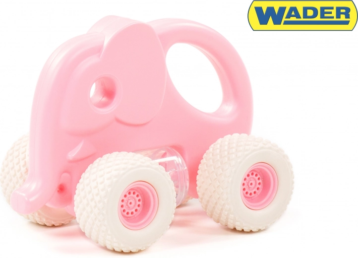Voiture Éléphant Joyeuse pour Tout-Petits - Rose
