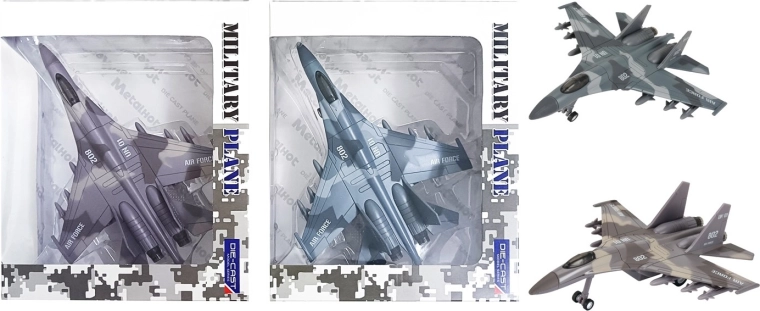 Maquette d’avion de chasse SU-35 Fighter Jet 1:400 (2 variantes)