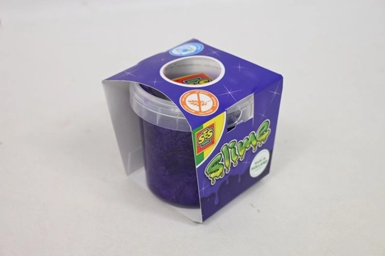 SES Creative Slime violet à paillettes 140 g