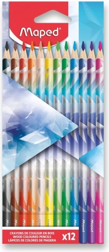 Crayons de couleur Maped Arctic – 12 pcs