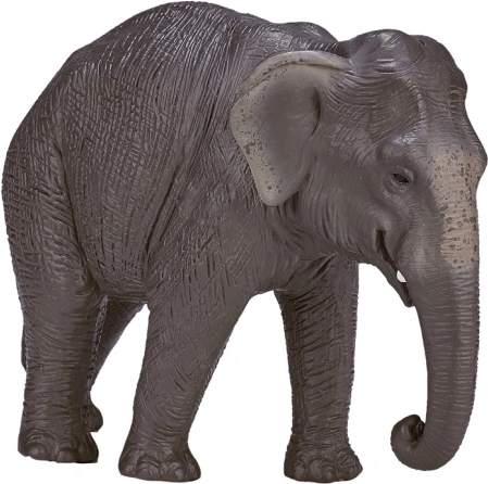 Figurine en plastique réaliste de l'éléphant indien