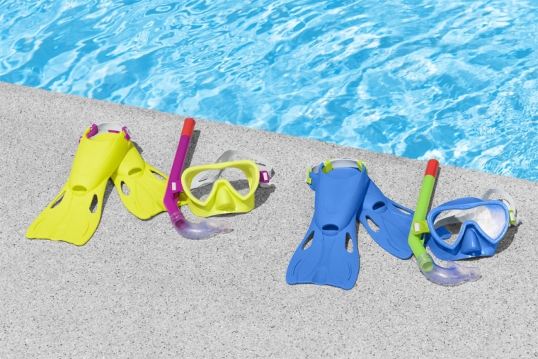 Ensemble de snorkeling : masque, palmes et tuba Bestway