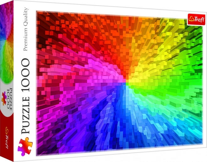 Puzzle 1000 pièces TREFL – dégradé coloré