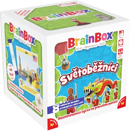 Asmodee BrainBox Globe-trotteurs