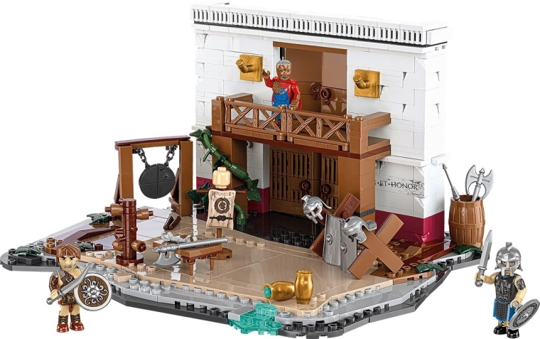 Figurines de gladiateurs détaillées