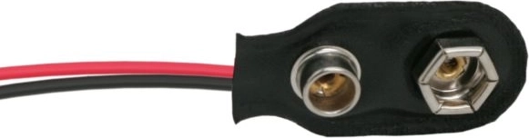 Connecteur pour pile 9 V avec câble