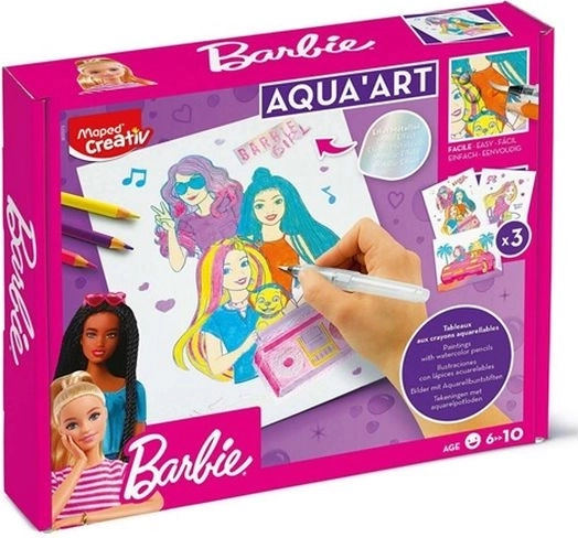 Maped Creativ Aqua Art – images à l’aquarelle Barbie