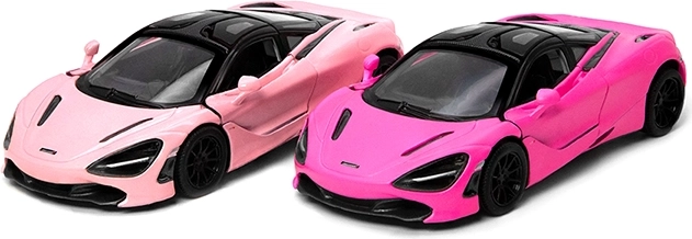 Modèle en métal McLaren 720S rose 12,7 cm
