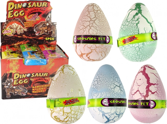 Œuf de dinosaure qui pousse 12 cm
