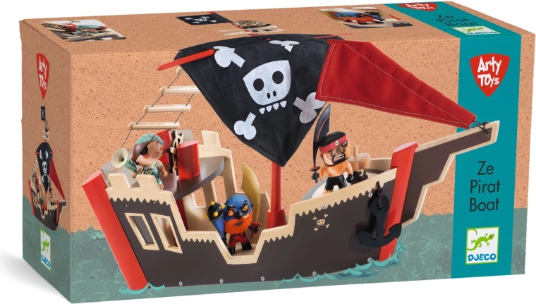 Bateau pirate Djeco