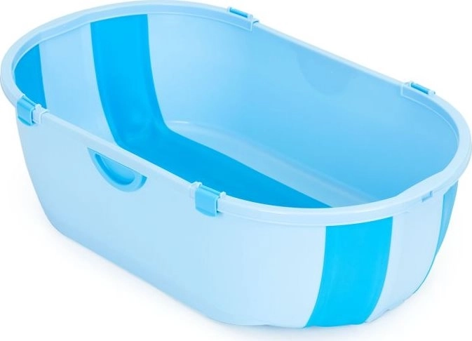 Baignoire pliable pour enfants avec bouchon de vidange ECOTOYS – Bleue