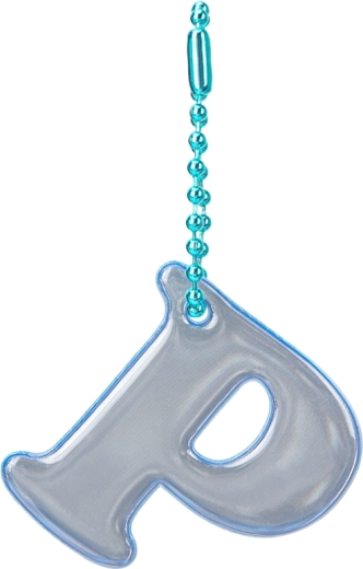 Pendentif réfléchissant Baagl lettre P