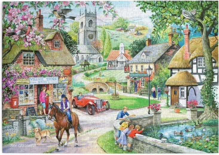 House of Puzzles Nourrir les canards – puzzle de 1000 pièces