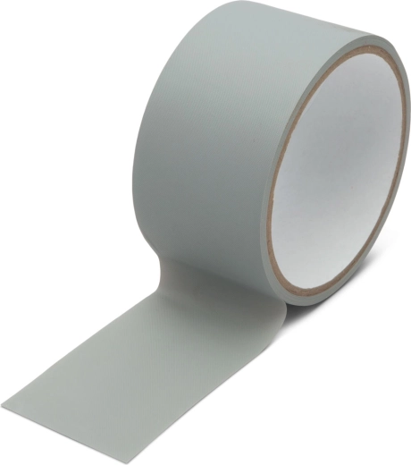 Ruban adhésif PVC gris 8 m × 50 mm