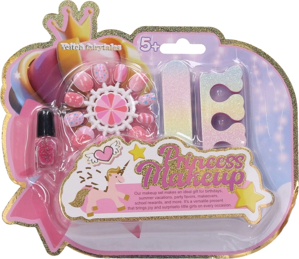Kit d’ongles avec faux ongles et séparateur de doigts 10 cm - 1 pièce
