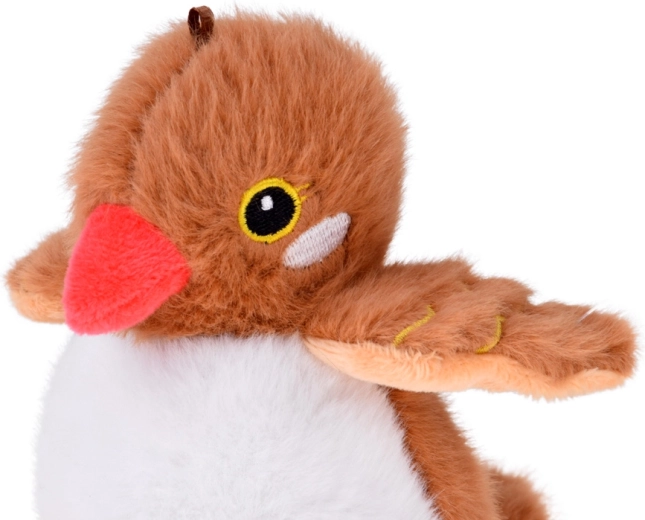 Peluche douce et détails brodés