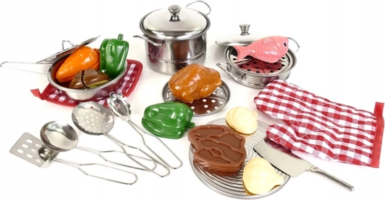 23 pièces pour cuisiner et servir