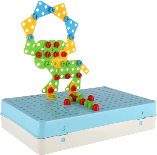 Pièces colorées et gabarits pour modèles 2D et 3D