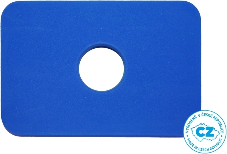 Planche de natation rectangulaire bleue
