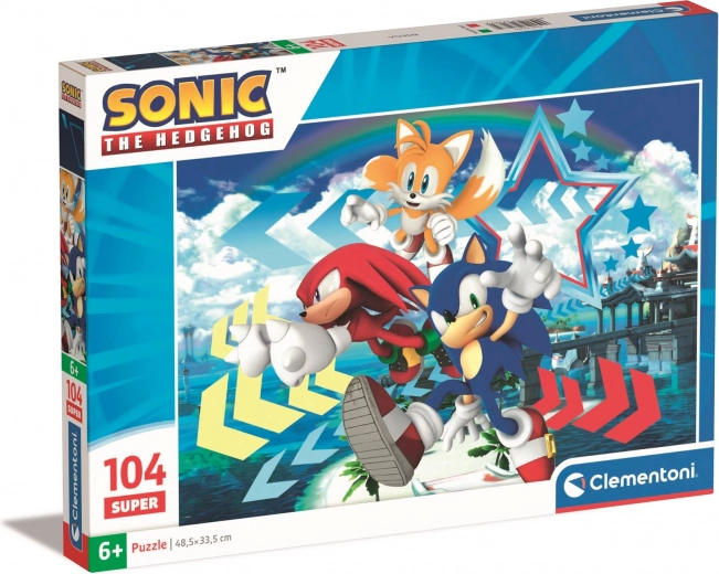 Puzzle Sonic 104 pièces