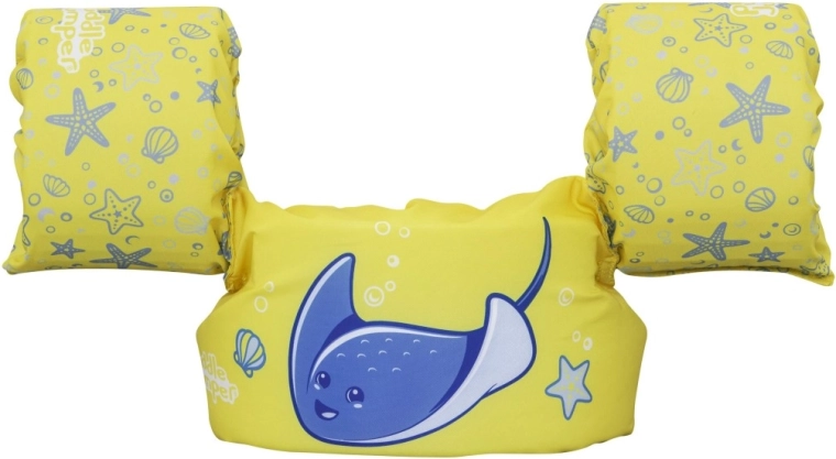 Stabilité dans l’eau grâce aux manchons et au soutien en mousse