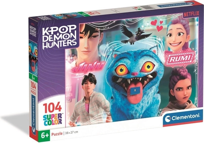 Puzzle Clementoni K-Pop Demon Hunters 104 pièces
