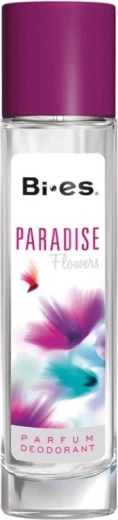 Déodorant féminin en verre BI-ES Paradise Flowers 75 ml