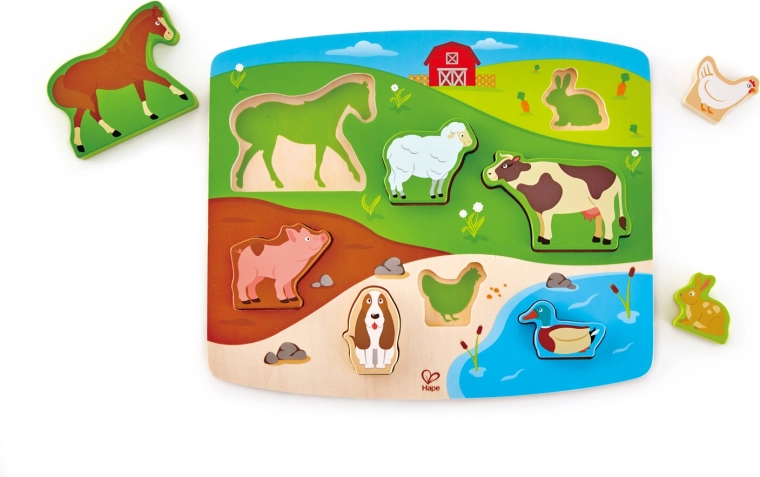 Puzzle animaux de la ferme