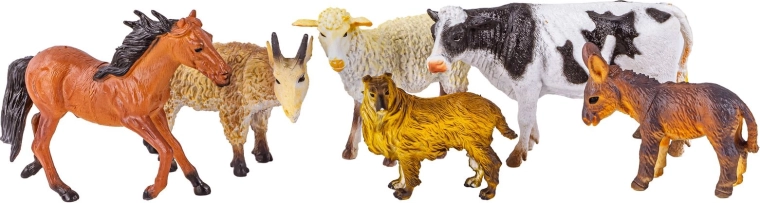 6 animaux de la ferme pour jouer immédiatement
