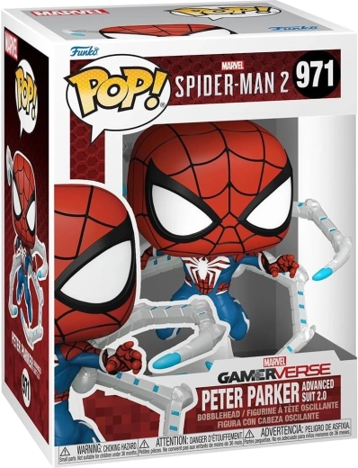 Funko Pop! Spider-Man 2 - Peter Parker (advanced suit 2) - 1 pièce