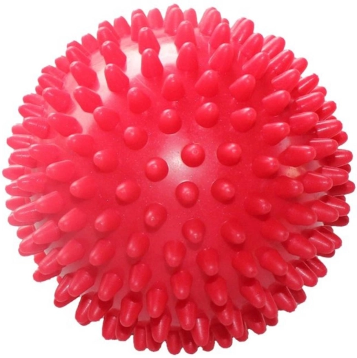 Merco balle de massage soft hérisson 9 cm rouge - 1 pièce