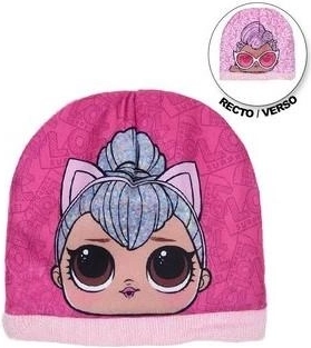 Bonnet polaire rose L.O.L. Surprise!