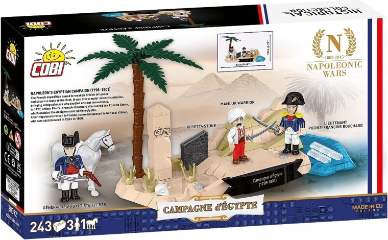 Pierre de Rosette iconique avec impression durable