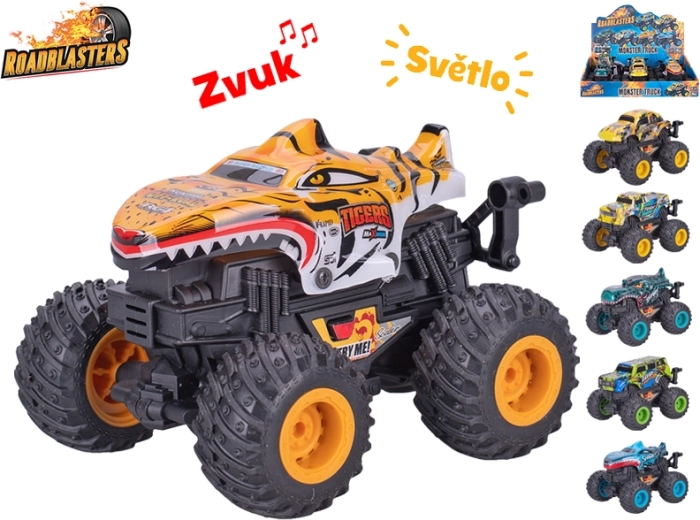 Roadblasters monster truck 12 cm avec lumière et son