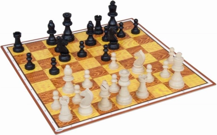 Échiquier classique de 35 × 35 cm