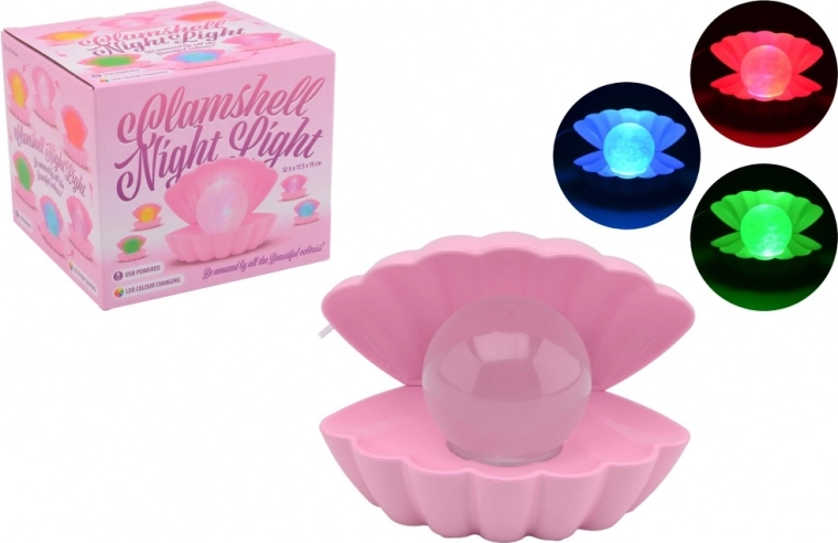 Lampe Coquillage avec Perle changeant de couleur