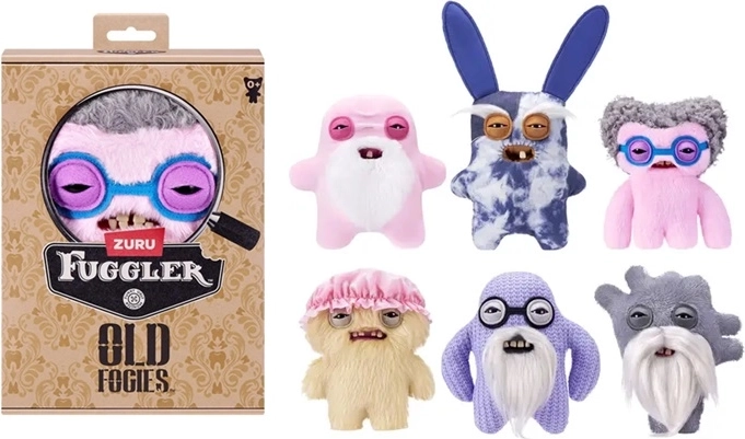 ZURU Fuggler Old fogies figurine en peluche 23 cm