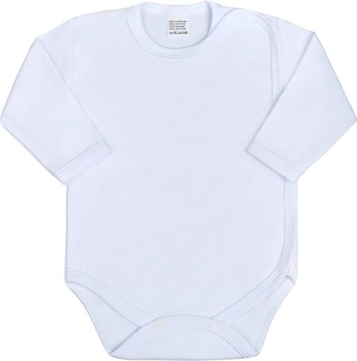 Body bébé à ouverture intégrale New Baby Classic blanc