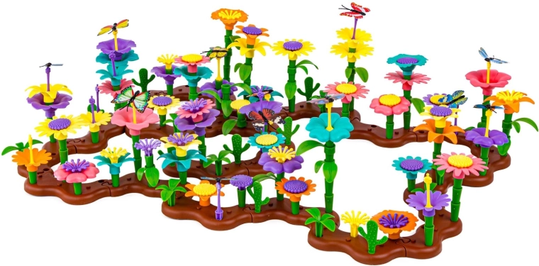 Jardin fleuri que l’on peut modifier sans cesse