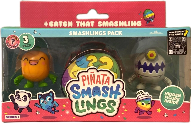 3 personnages aléatoires de la série 1 dans chaque emballage