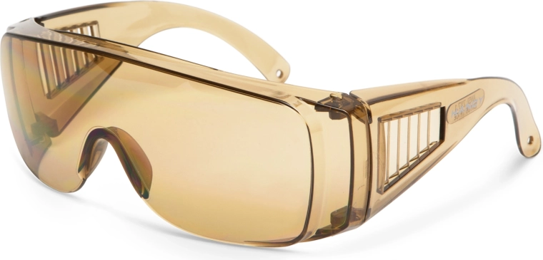 Lunettes de protection ambrées avec filtre UV