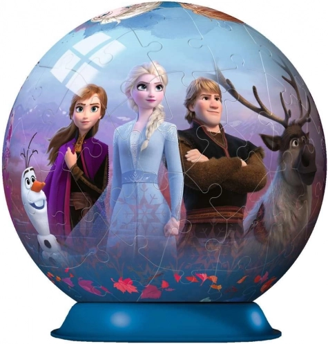 Ravensburger puzzle 3D boule : La Reine des neiges 2