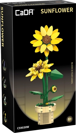 CADA kit de construction tournesol 27,4 cm
