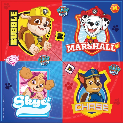 Serviettes Paw Patrol 33 × 33 cm (16 pcs)