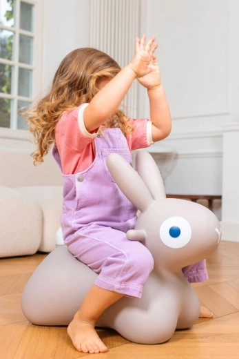 Animal sauteur Quut – lapin gris