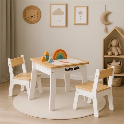 Set complet avec table et deux chaises