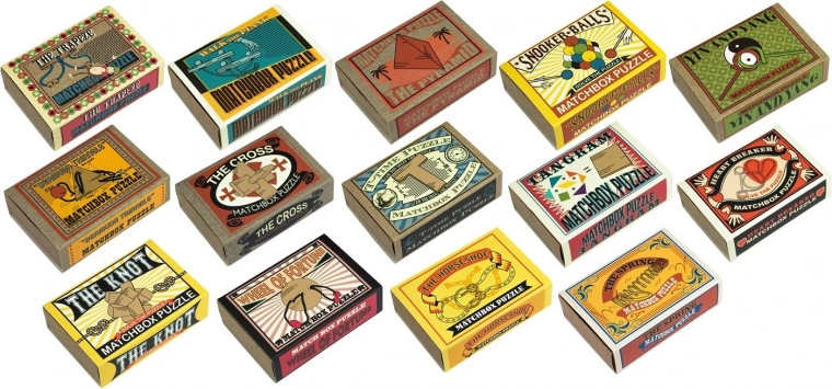 Matchbox casse-tête de poche – 1 pc (assortiment) PROFESSOR PUZZLE
