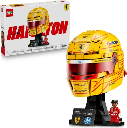 Casque LEGO Editions de Lewis Hamilton Scuderia Ferrari HP